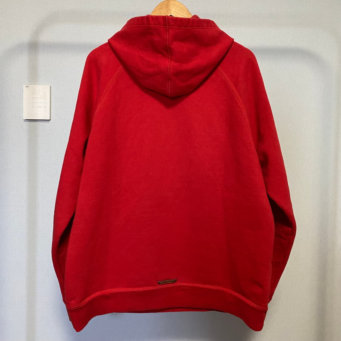 [XL] 크롬하츠 크로스 할리우드 스웨트셔츠 후드 레드 상품이미지2