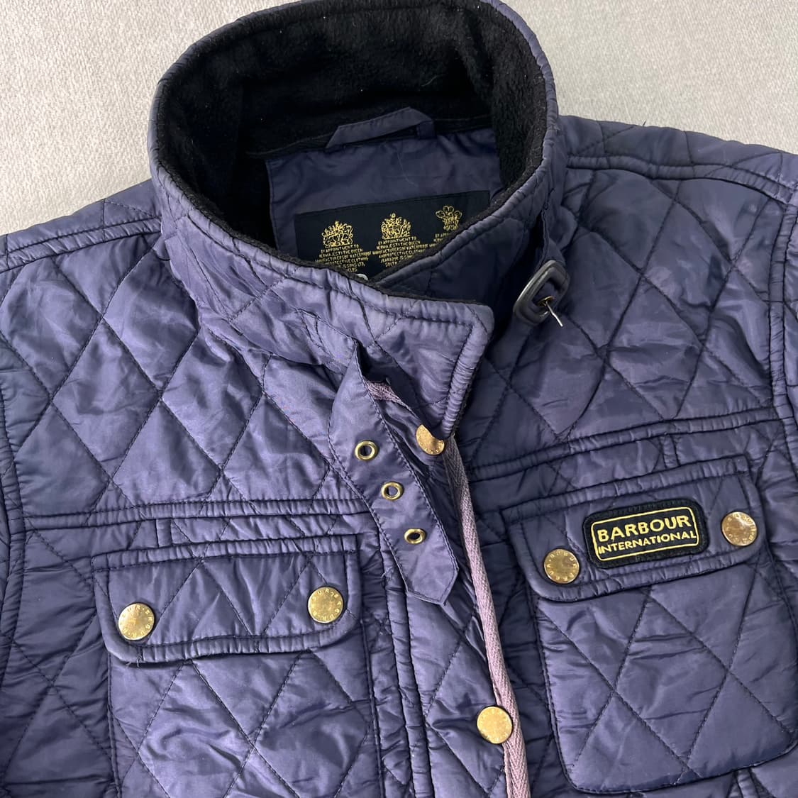 95 바버 인터네셔널 퀄팅 패딩 상품이미지2