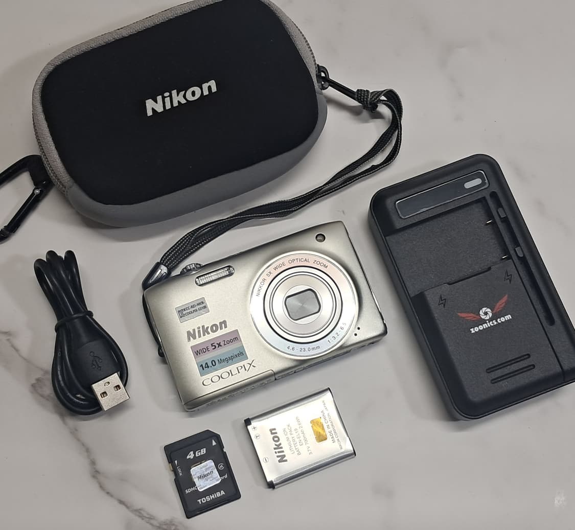 니콘 쿨픽스 s3100 빈티지 디지털 카메라 상품이미지7