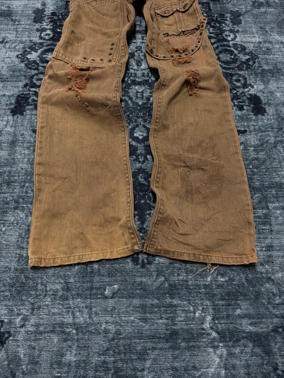 Midas 00s archive grunge gimick cargo de 상품이미지4