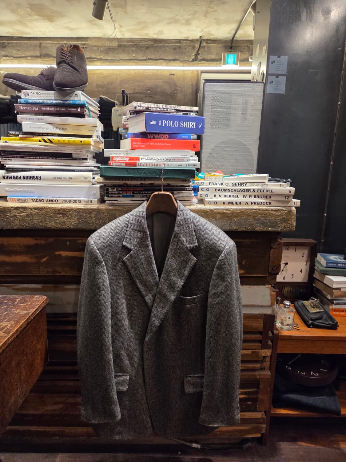 00'S 미국 메이드 브룩스 브라더스 트위드자켓 상품이미지6