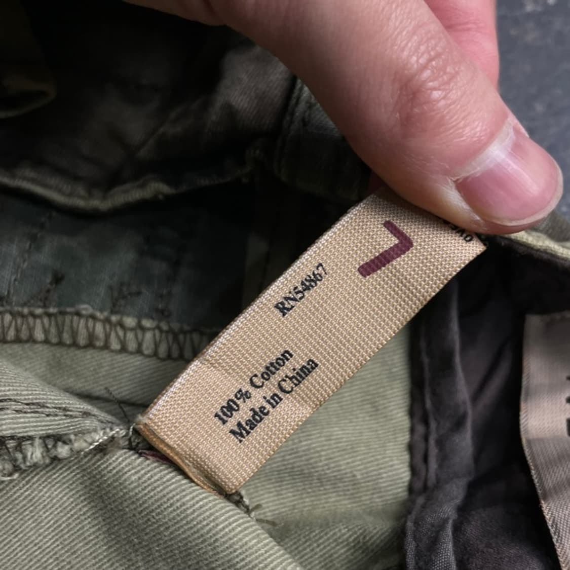 32  빈티지 밀리터리 카고팬츠 상품이미지4