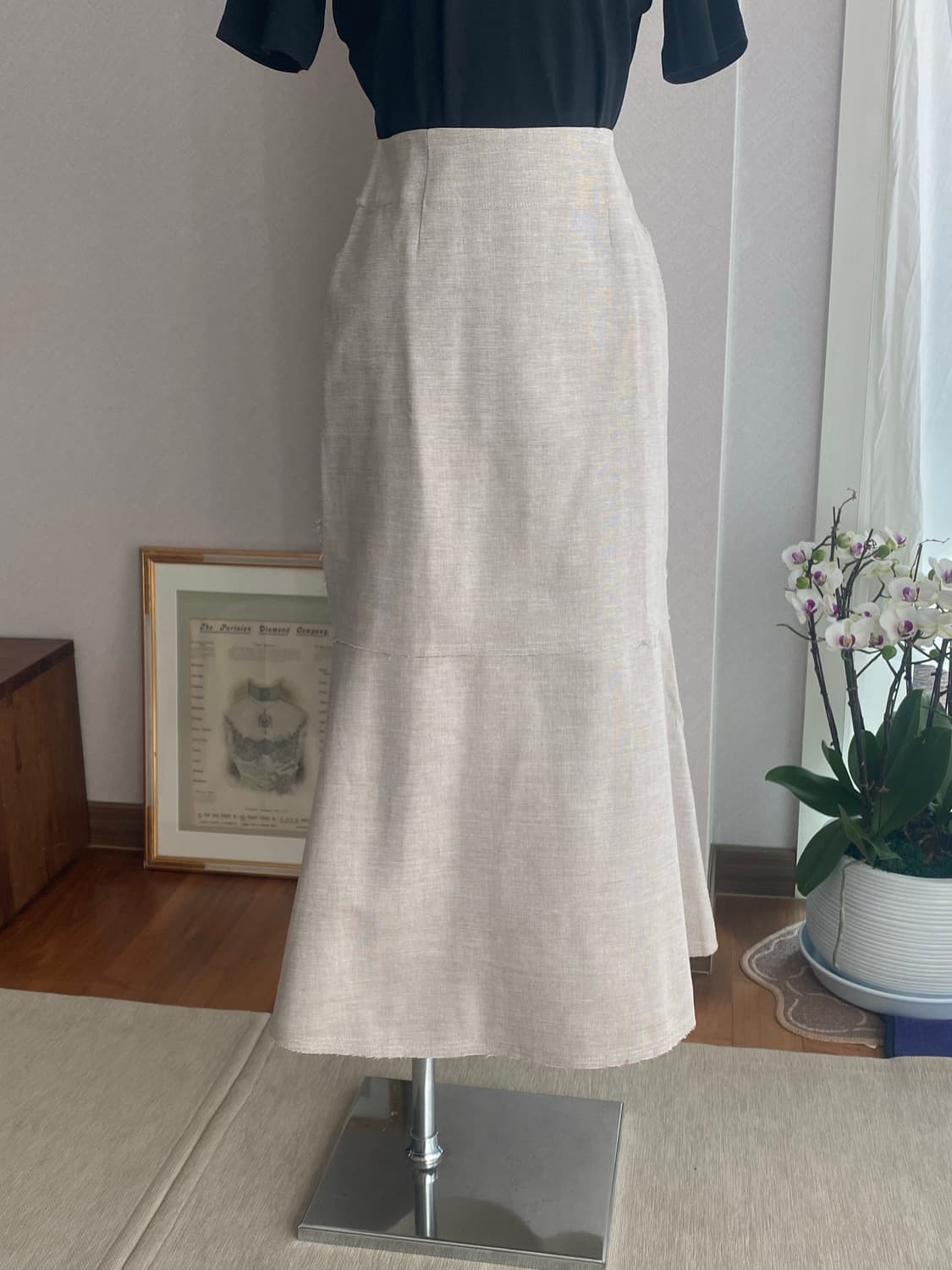 SIMPLICITE 리버시블 코튼 맥시스커트(26) 상품이미지4