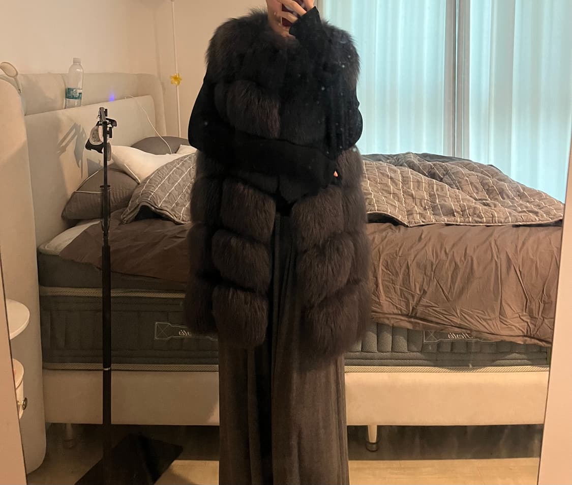 사가폭스 퍼베스트 sagafox 최상급 폼폼이 상품이미지1