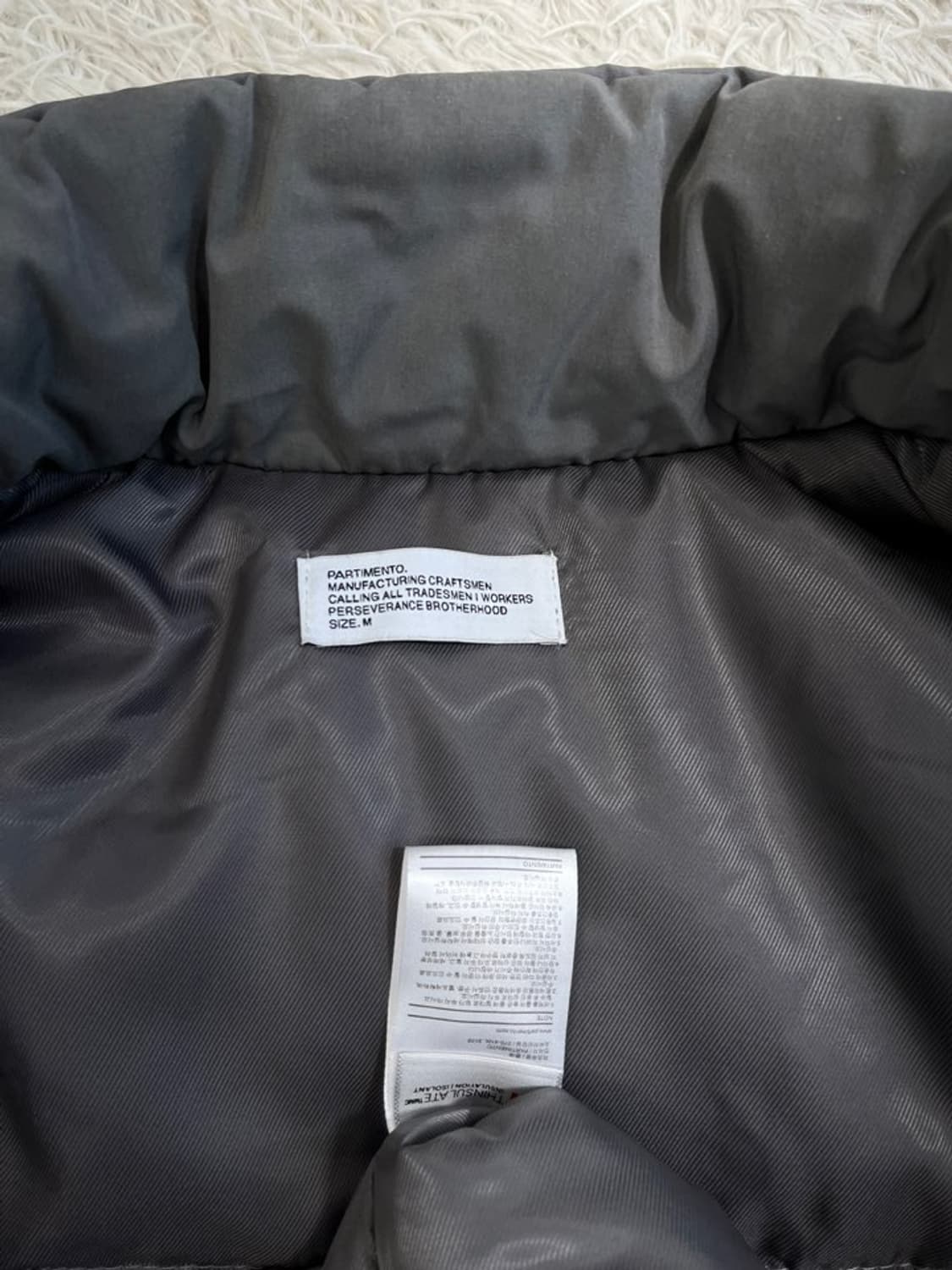 파르티멘토 프리마로프트 패딩/#3145 상품이미지4