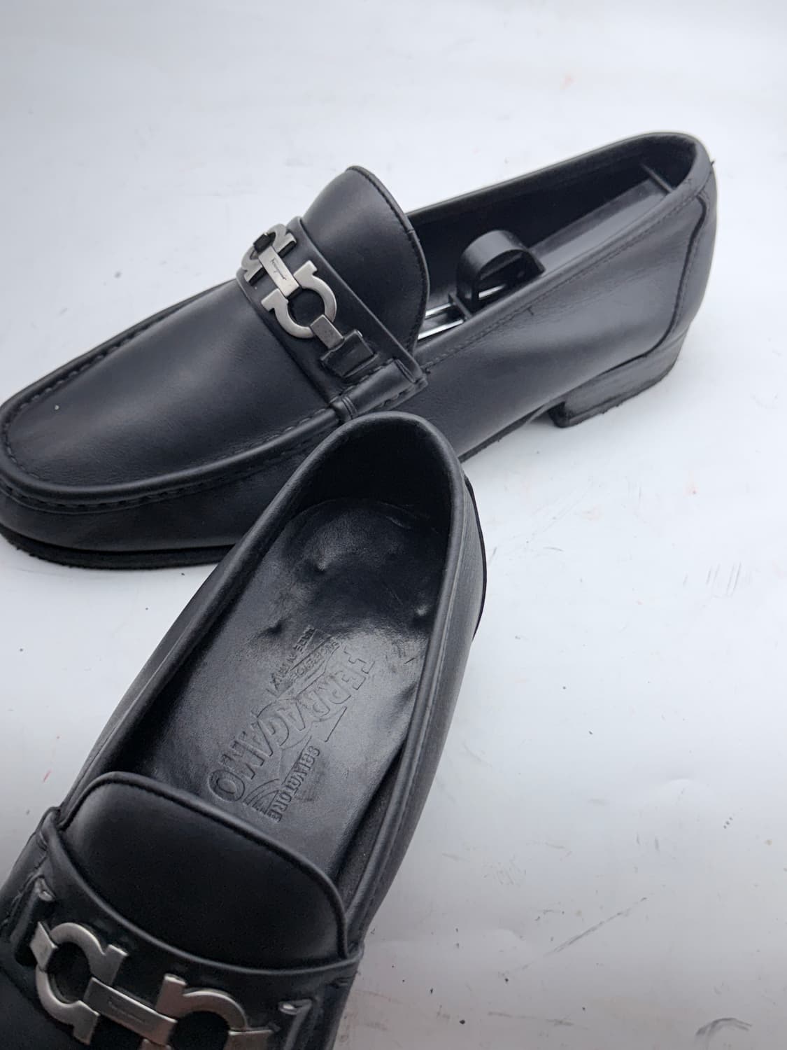 정품)페라가모구두275 상품이미지7