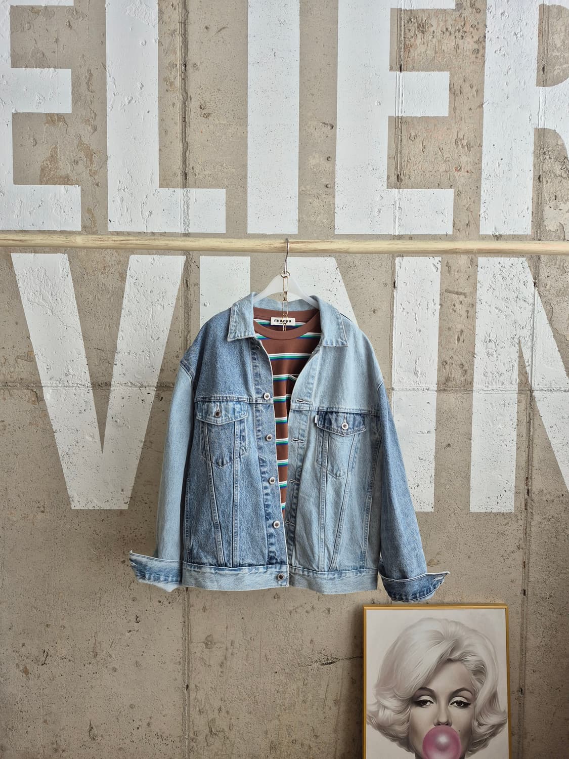 리바이스 실버탭 고급진 투톤 청자켓 상품이미지1