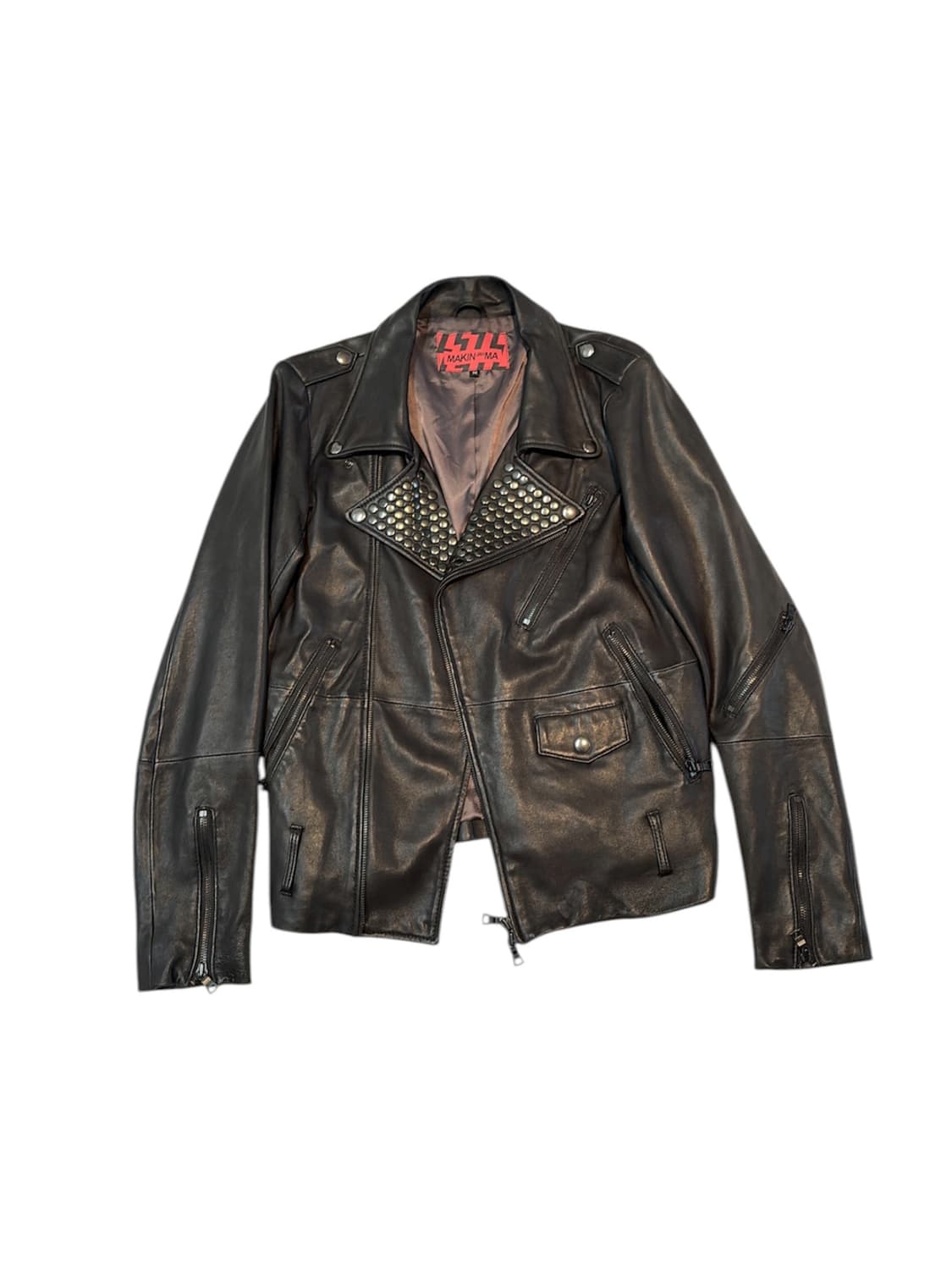 MAKIN JAN MA 2010 Bullet Leather Jacket 상품이미지1