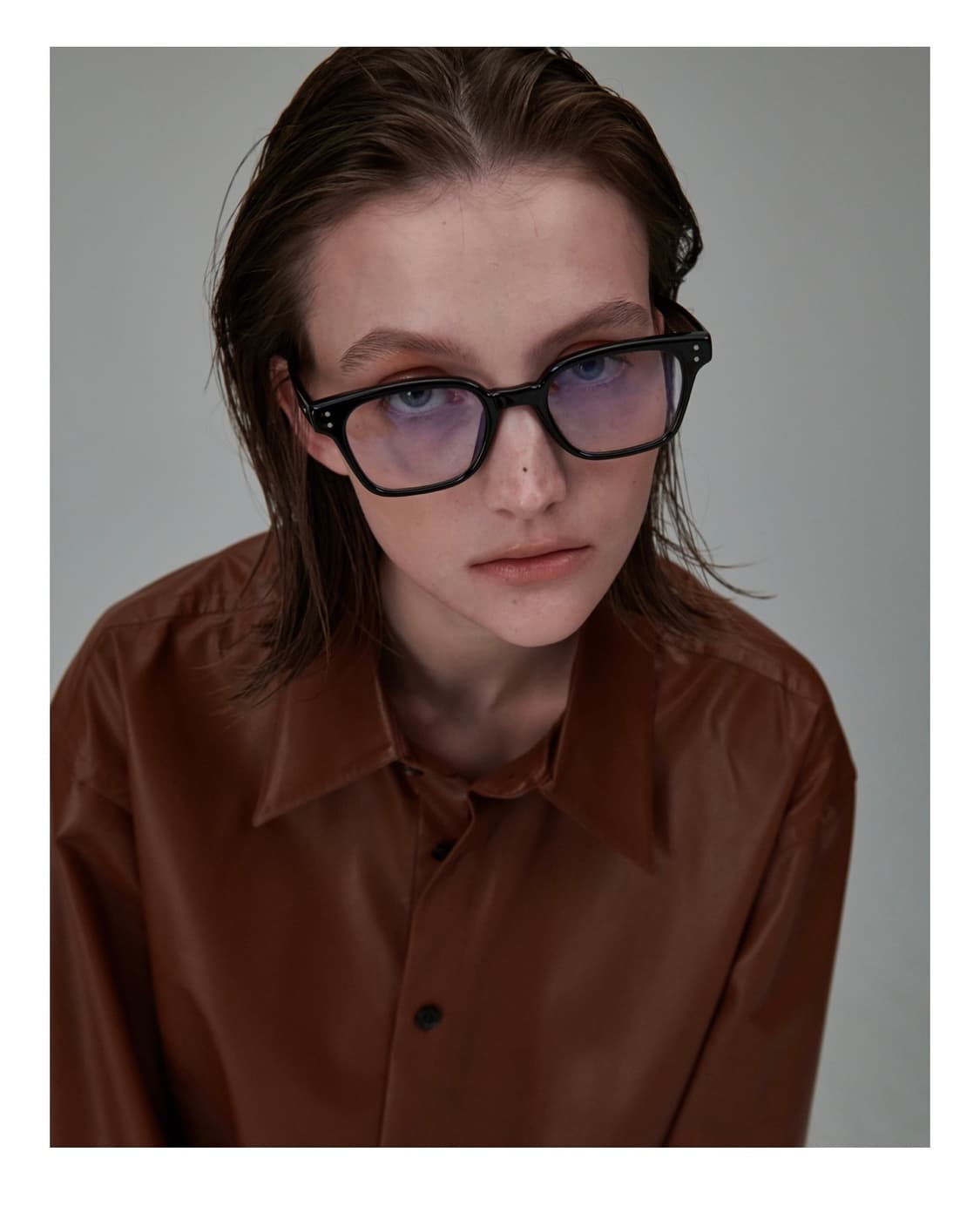 블루엘리펀트) RIKA 블랙 안경 상품이미지1