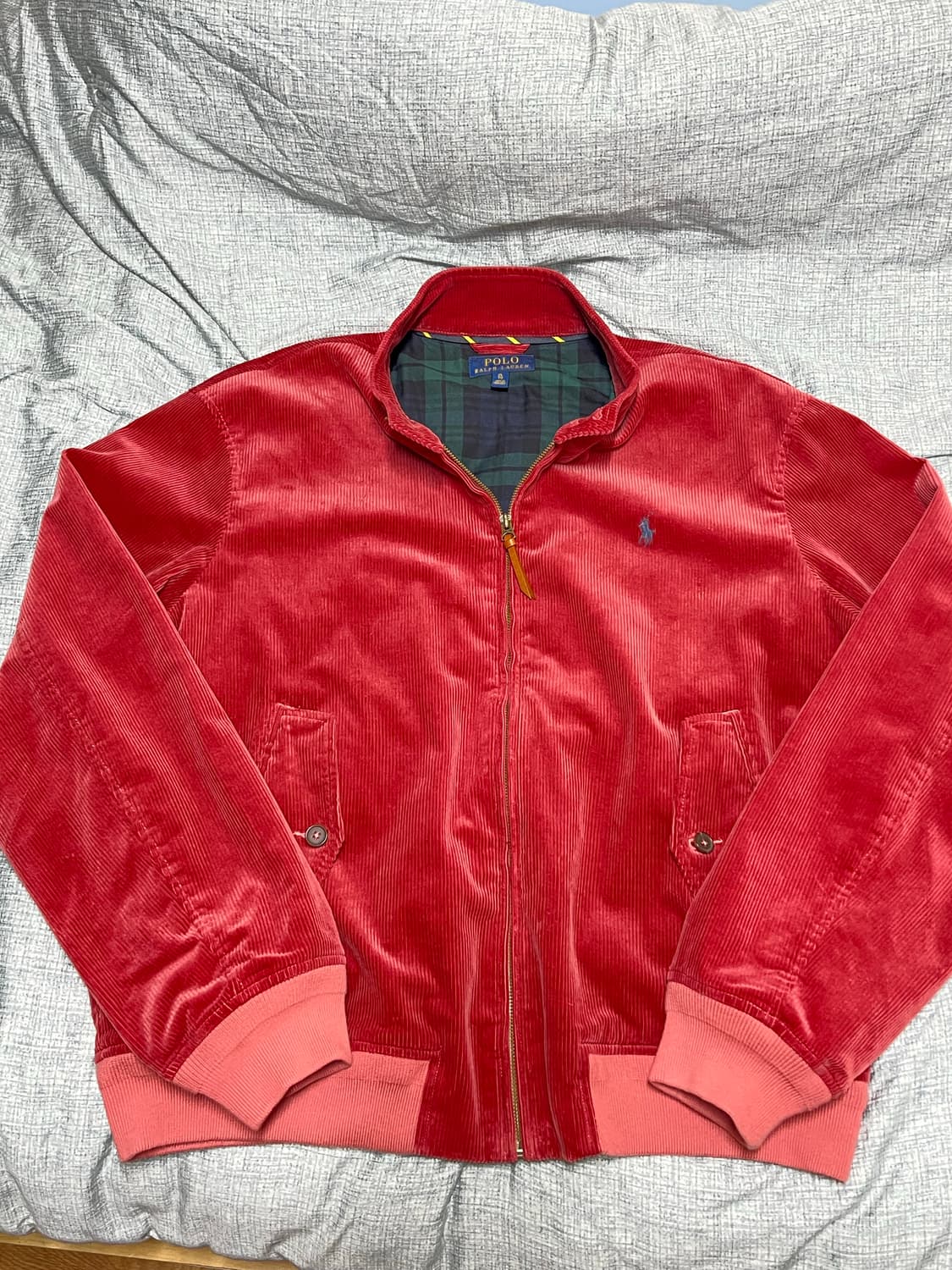 새상품 폴로 베이비핑크 코듀로이 바라쿠타 XL 상품이미지2