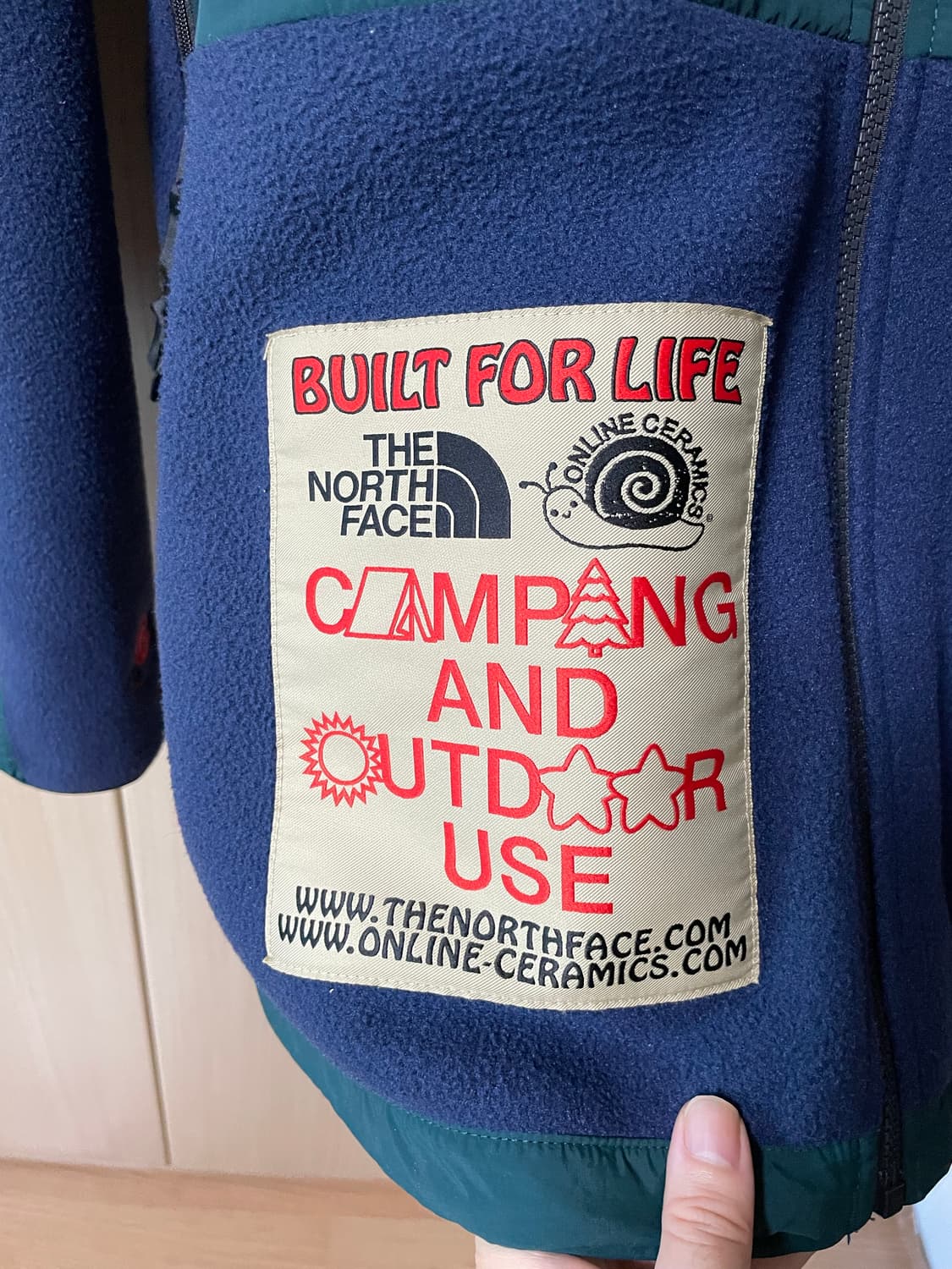 [해외XL] 노스페이스 X 온라인 세라믹스 1995 데날리 플리스 상품이미지5