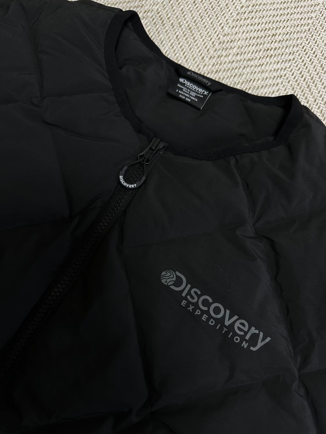 디스커버리 디하스 U넥 튜브 구스다운 경량패딩 100 상품이미지5