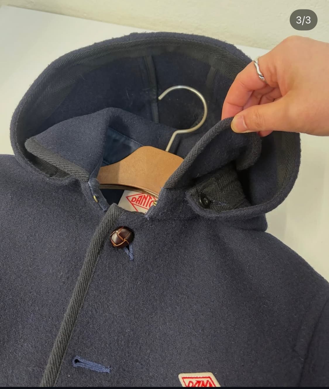 단톤 크롭 울 자켓 코트 상품이미지3