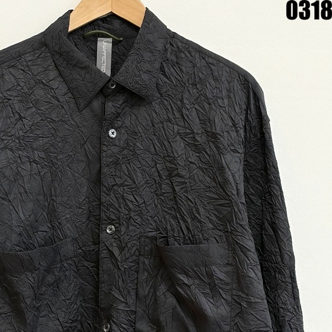 UNAFFECTED 크링클 텍스처 셔츠 L 0318 상품이미지2