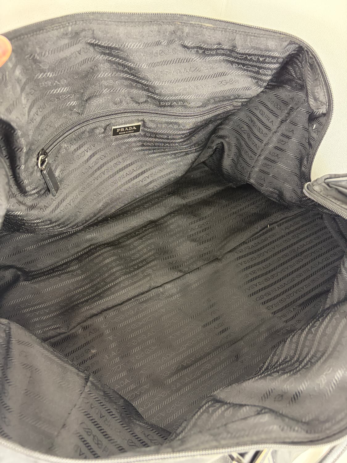 프라다 나일론 보스턴백 골프가방 여행가방 상품이미지9