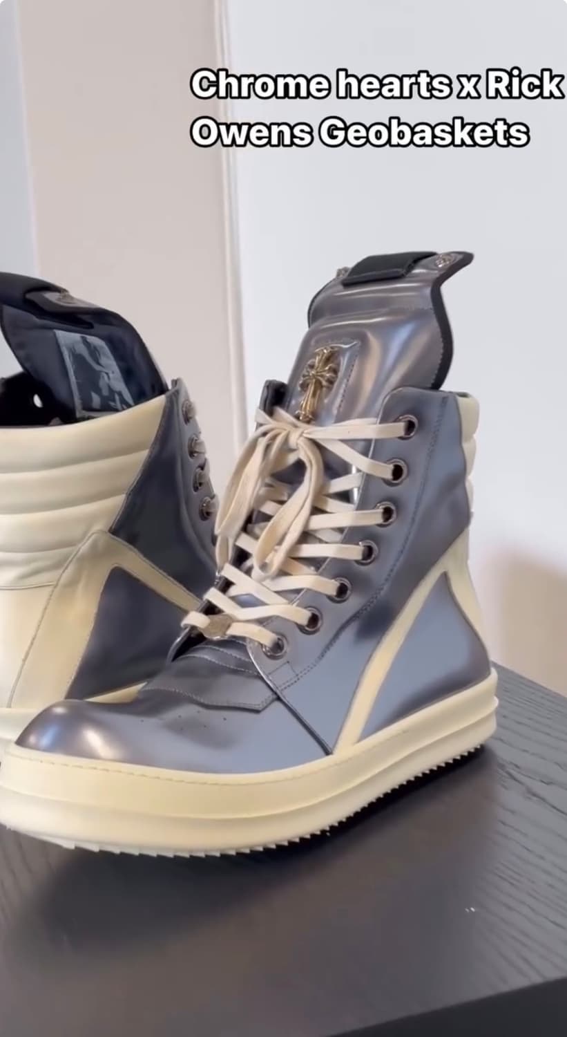 [41] 릭오웬스 지오바스켓 더티 실버 / 밀크 상품이미지7