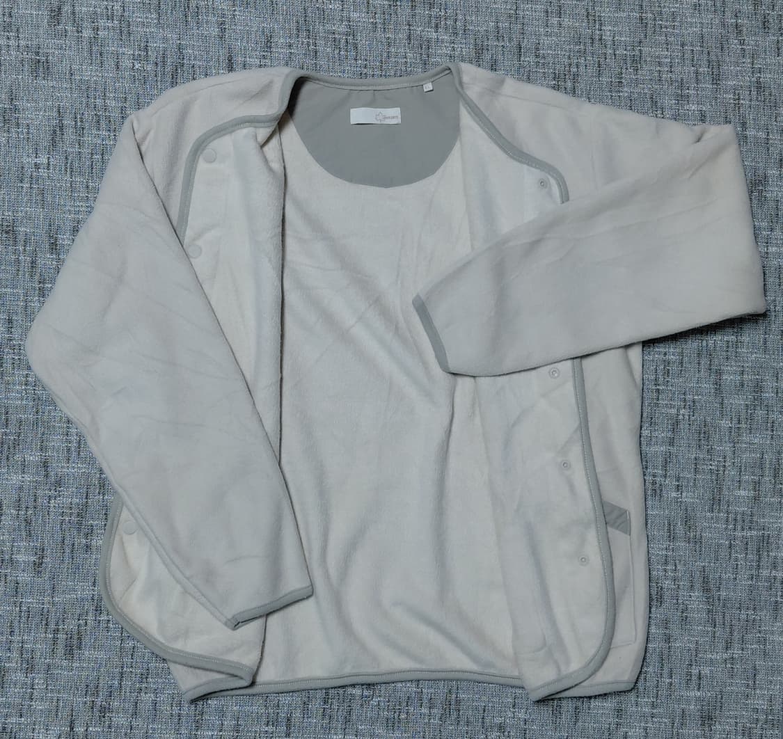 일본 LOGOS DAYS 플리스 가디건 LL 상품이미지3