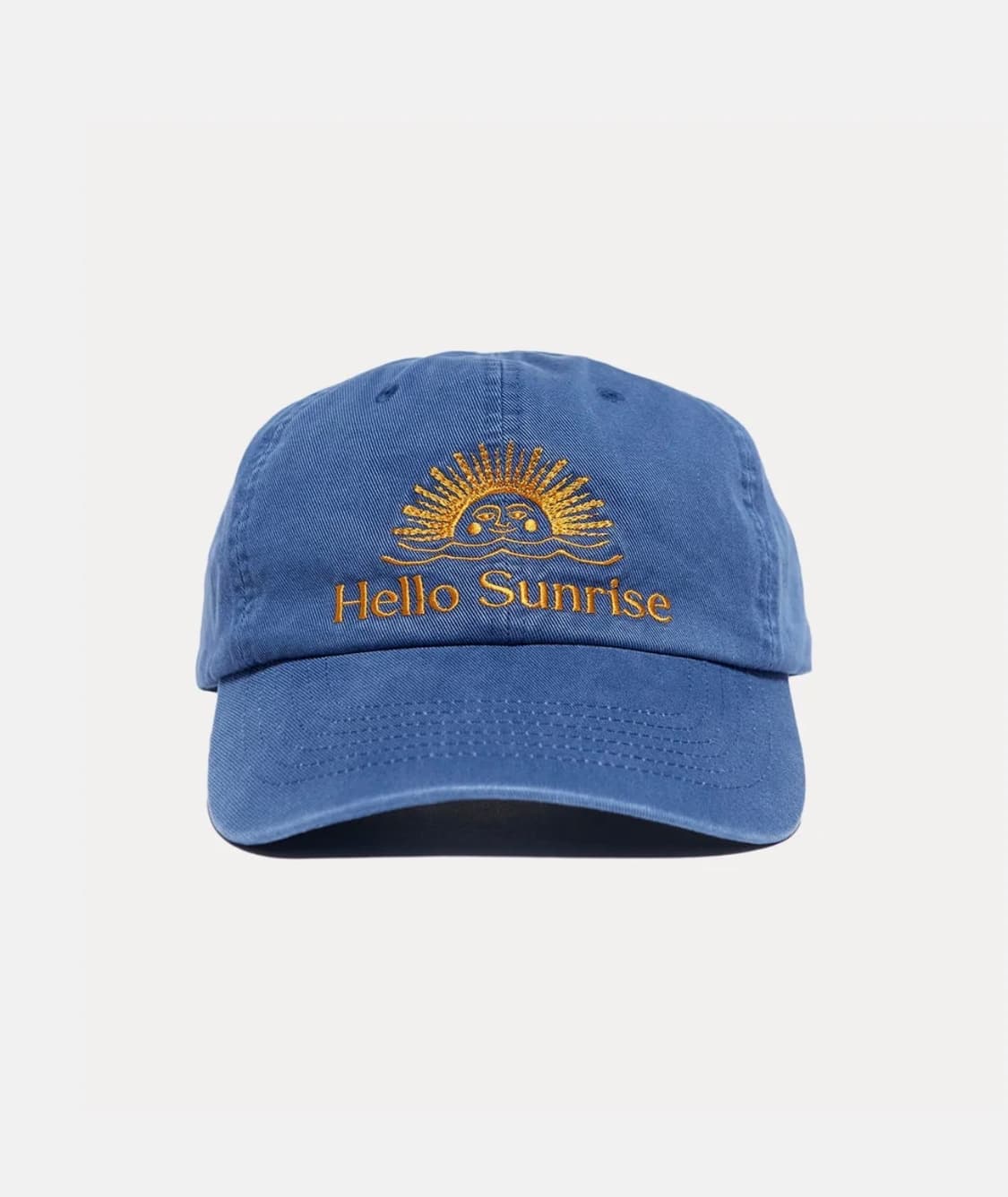 헬로 선라이즈 Washed OG Logo Ball Cap_Ocean Bl 상품이미지1