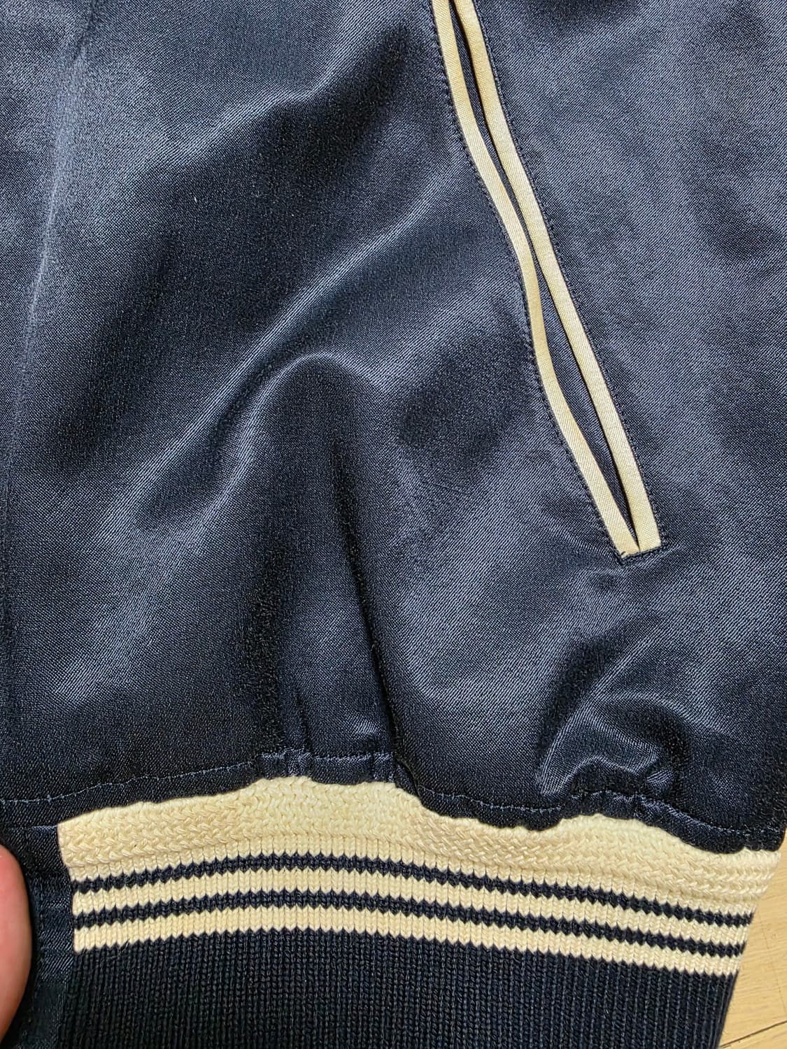 폴로 랄프로렌 퍼플라벨  RRL / 자수 스카잔 바시티 자켓 상품이미지3