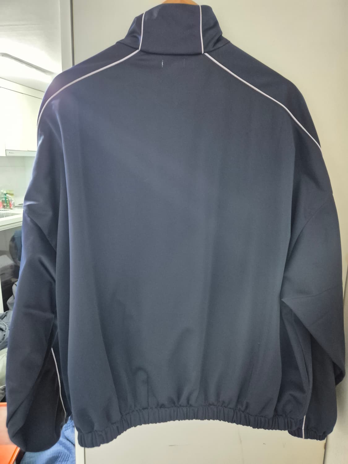 [L] willy chavarria 트랙 자켓 네이비 상품이미지3