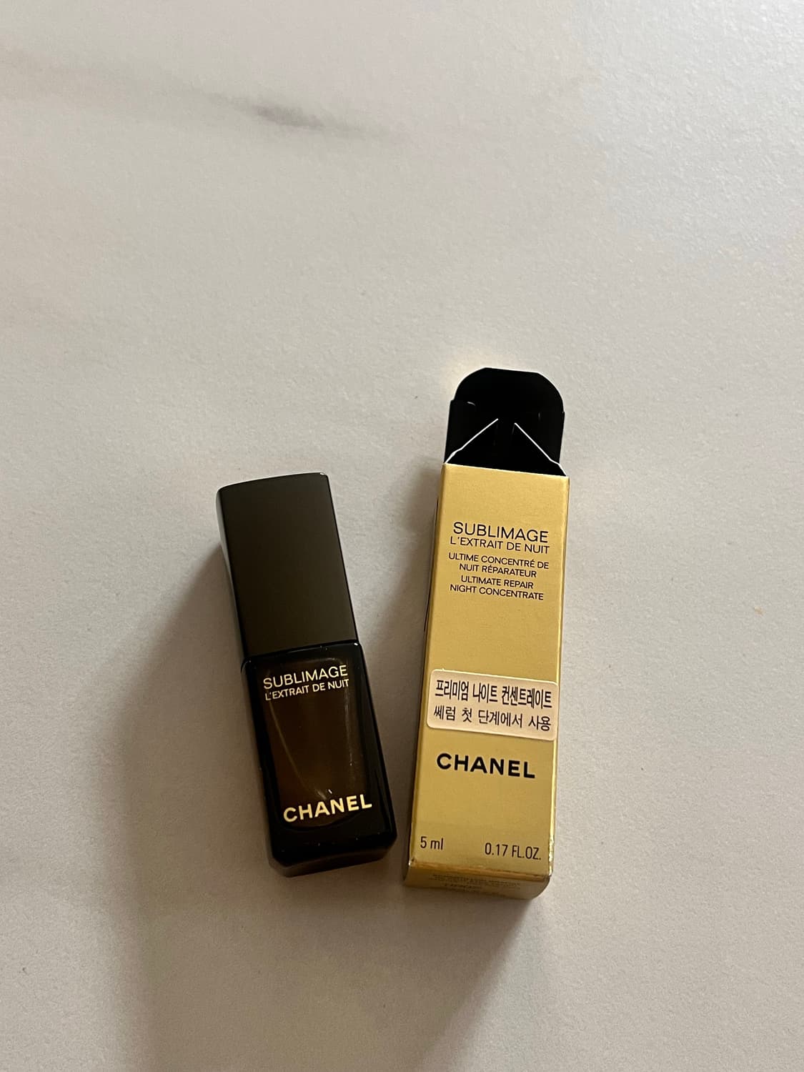 유리병 미니어처 샤넬 수블리마지 렉스트레 드 뉘 5ml  상품이미지1