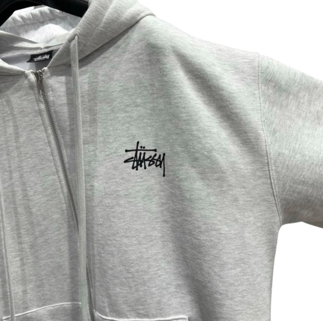 스투시 애쉬헤더 후드집업 L 상품이미지2