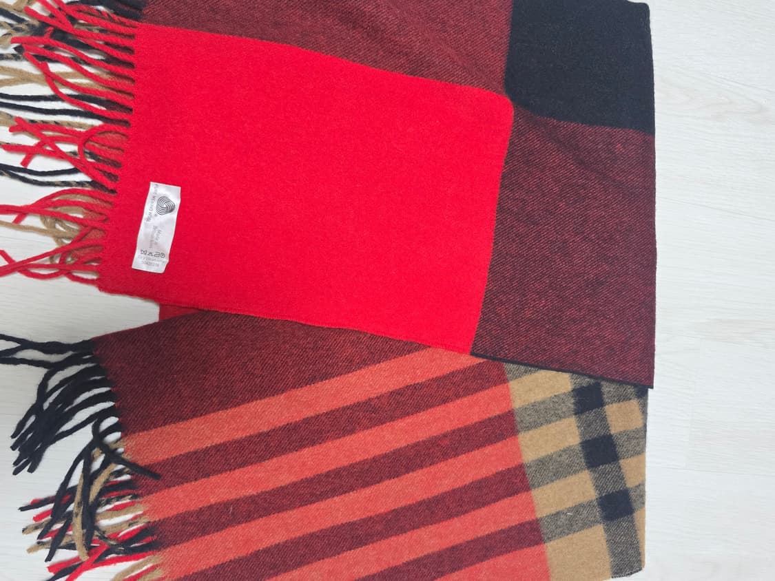 아브라함문 메리노울 목도리 머플러 상품이미지5