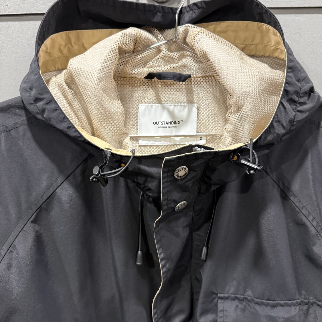 2 아웃스탠딩 나일론 바람막이 헌팅 후드 자켓 상품이미지3