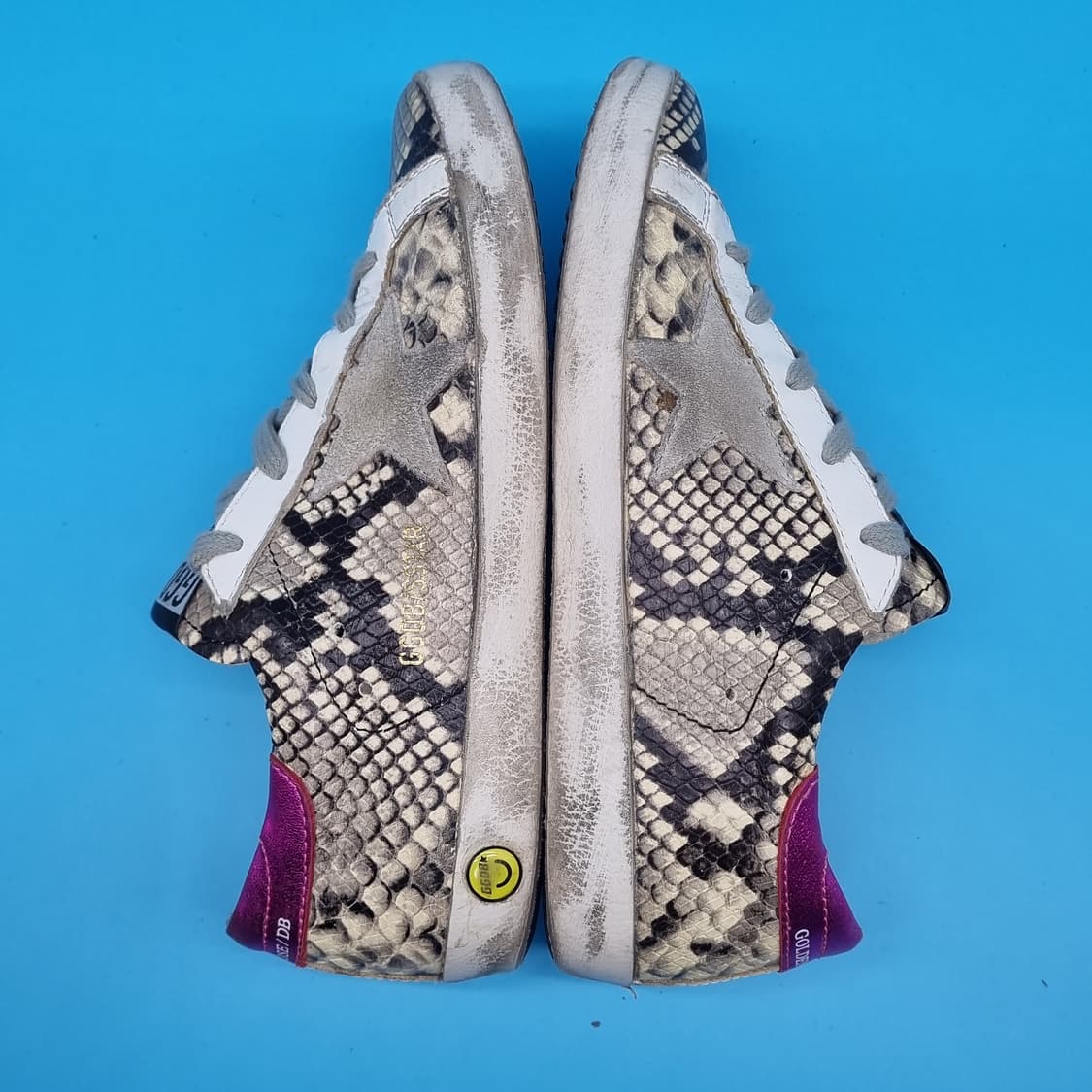 O 골든구스 슈퍼스타 스네이크 아동운동화 220 상품이미지5