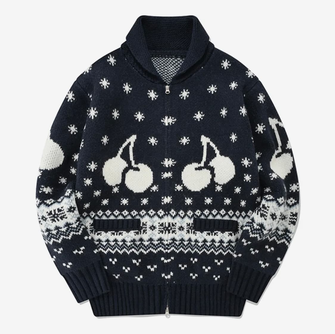 키르시 집업니트 상품이미지1