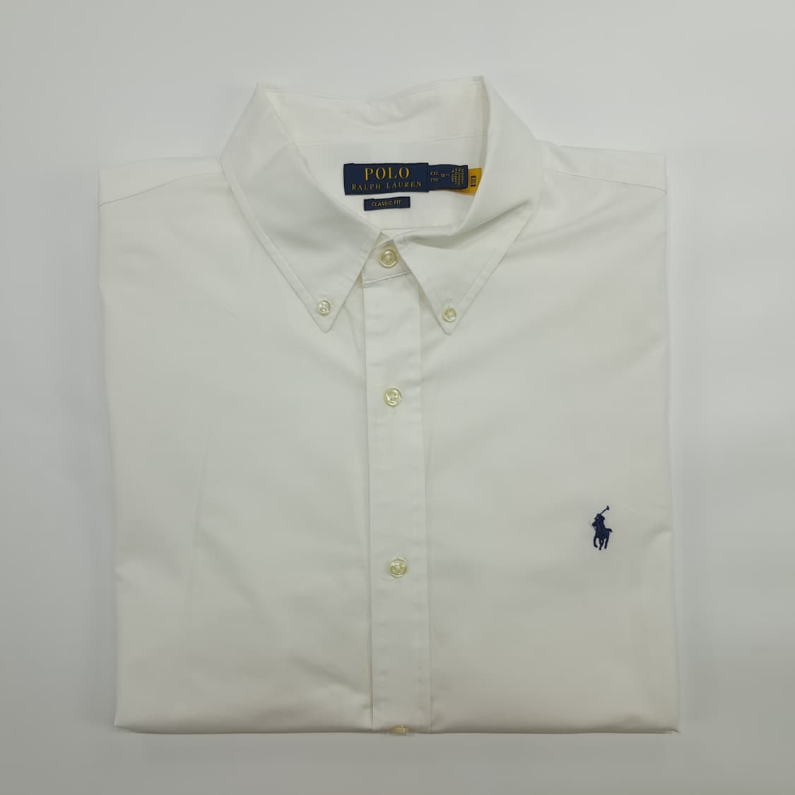 Co667 2XL 폴로 랄프로렌 화이트 QR 긴팔 셔츠 남방 상품이미지10
