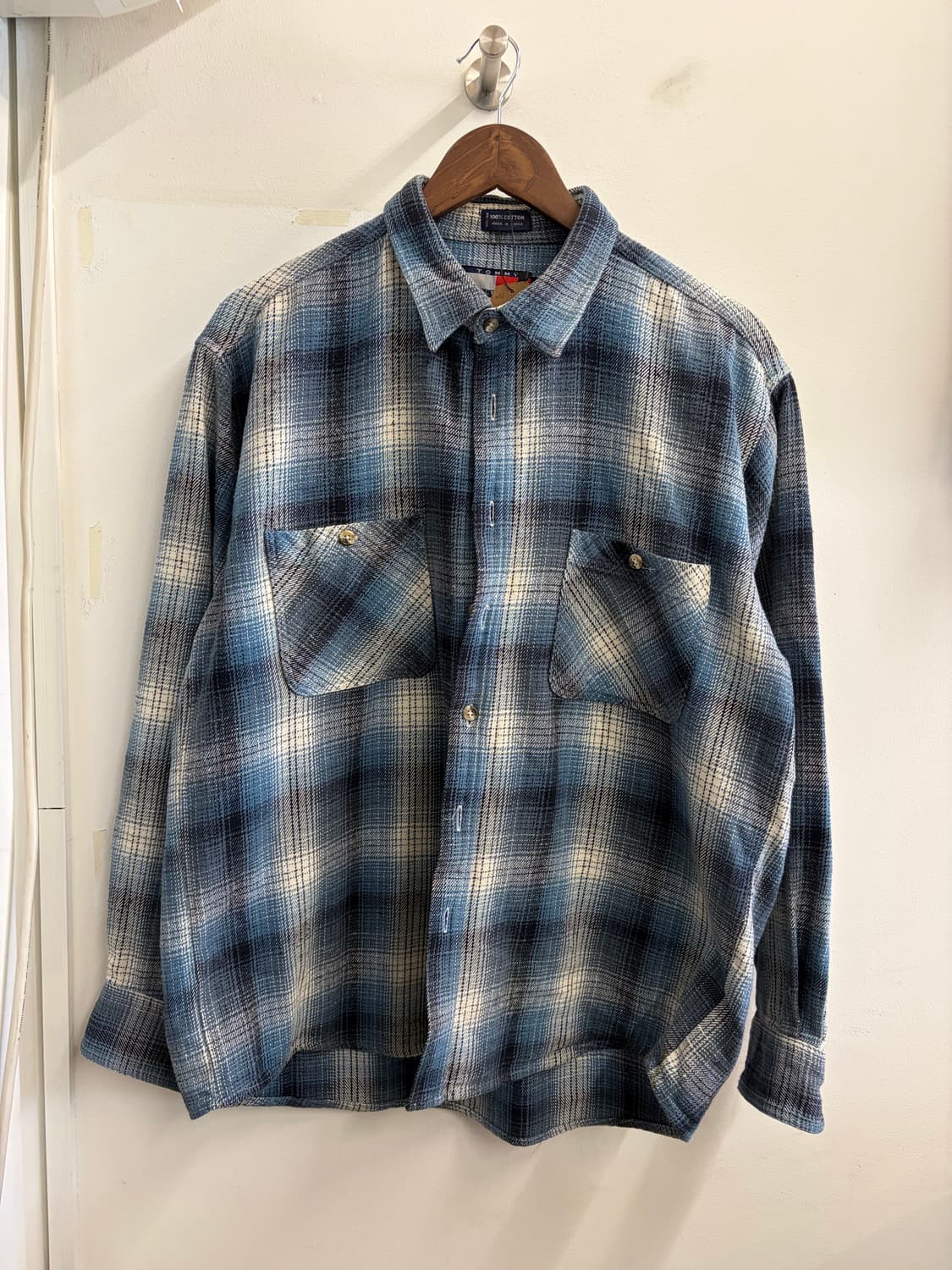 N163. 타미힐피거 빈티지 코튼셔츠 상품이미지1