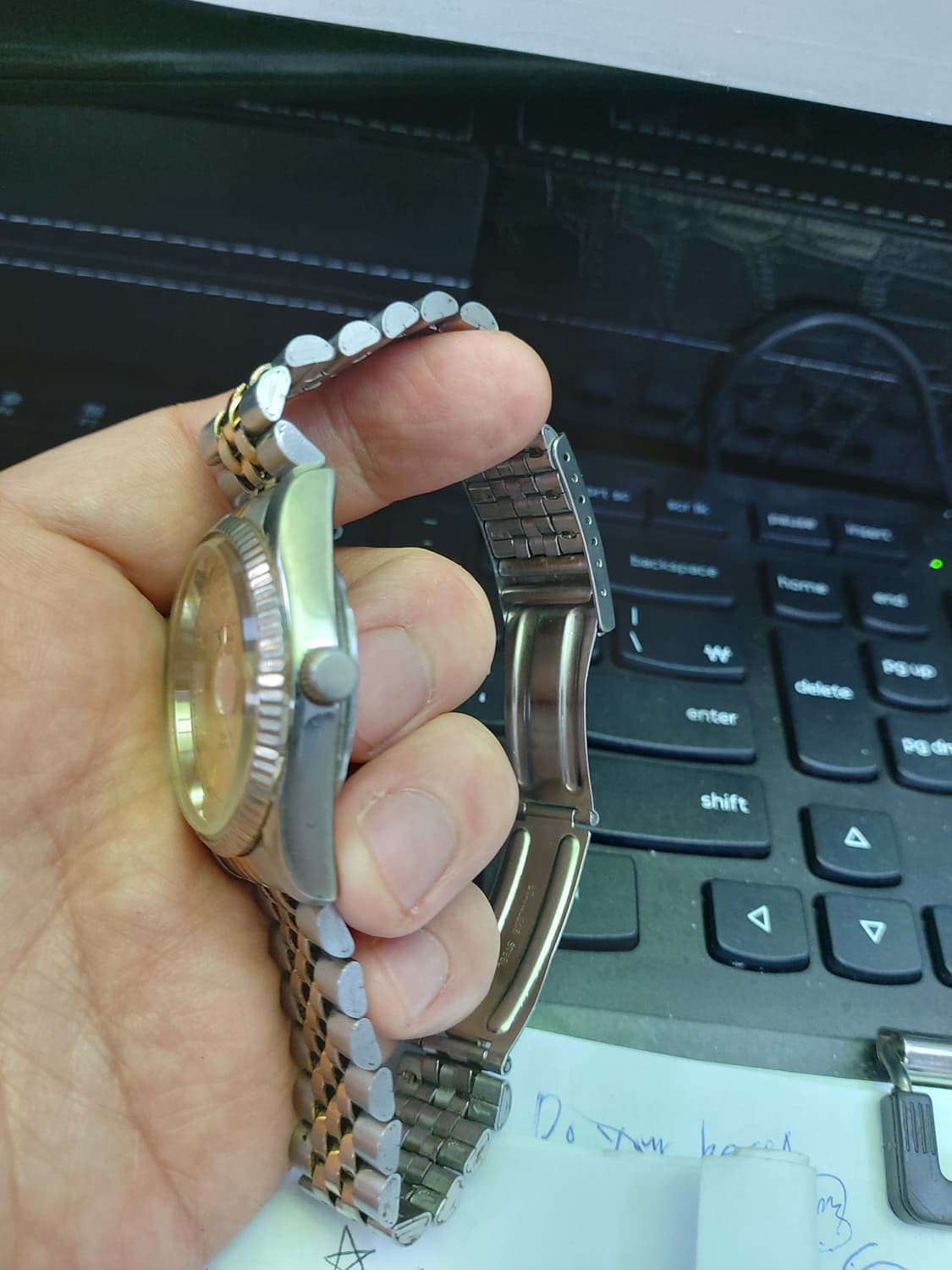 Sixnine 콤비 쿼츠 남성 시계 상품이미지2