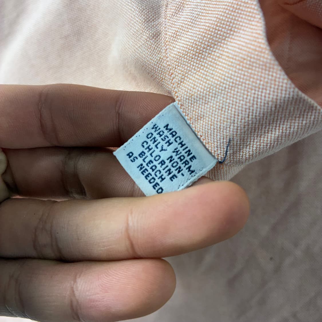 Polo  폴로 랄프로렌 자수 코튼 핑크 옥스퍼드 빅셔츠  상품이미지5