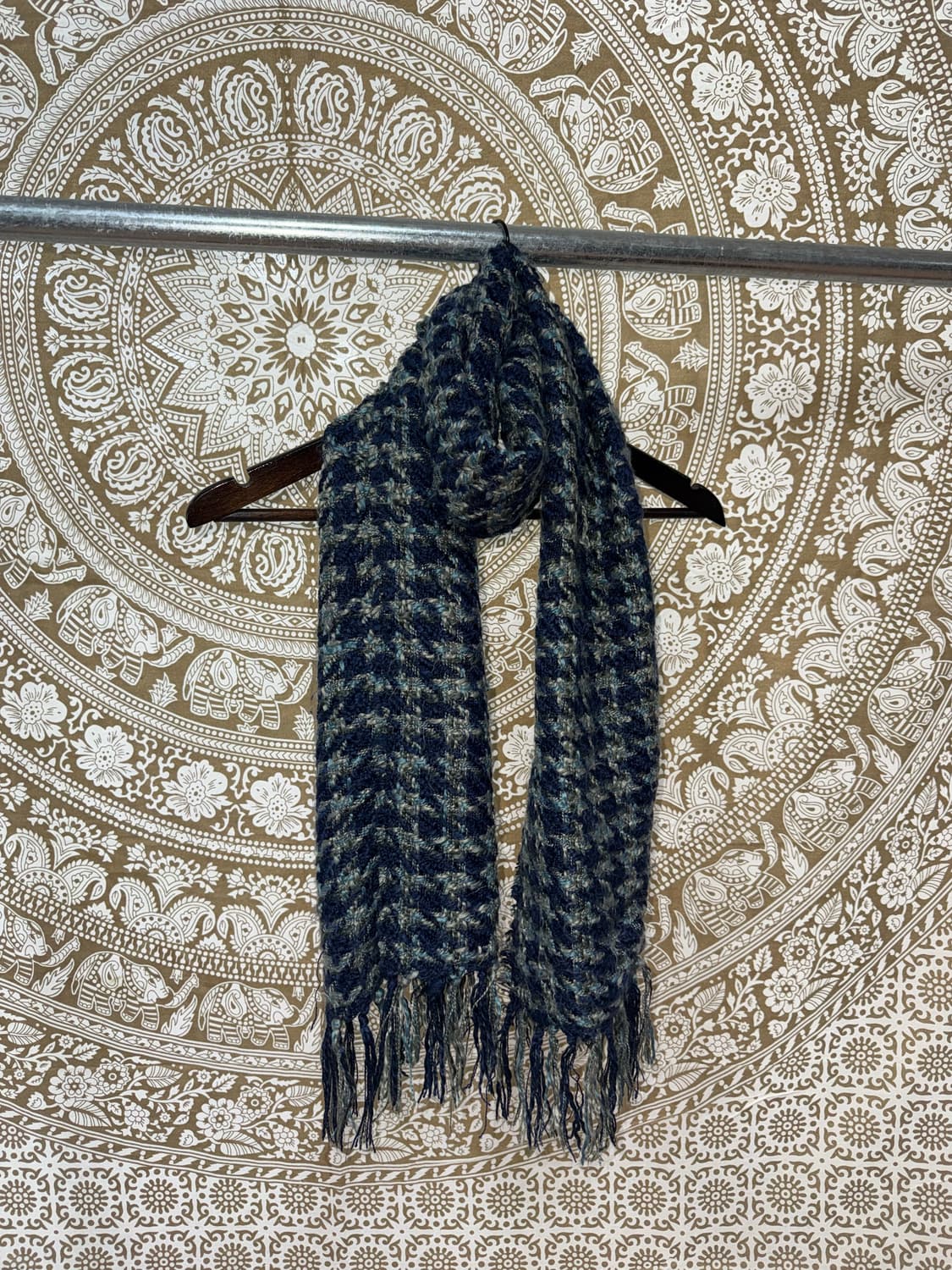 빈티지 체크 머플러  상품이미지3