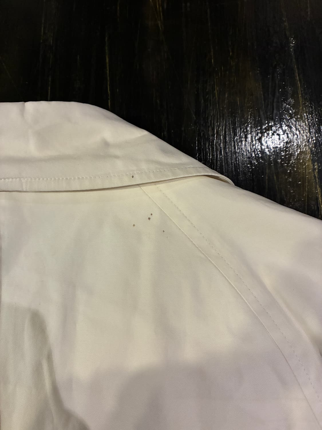 66) 버버리 숏 트렌치 코트 화이트 상품이미지6