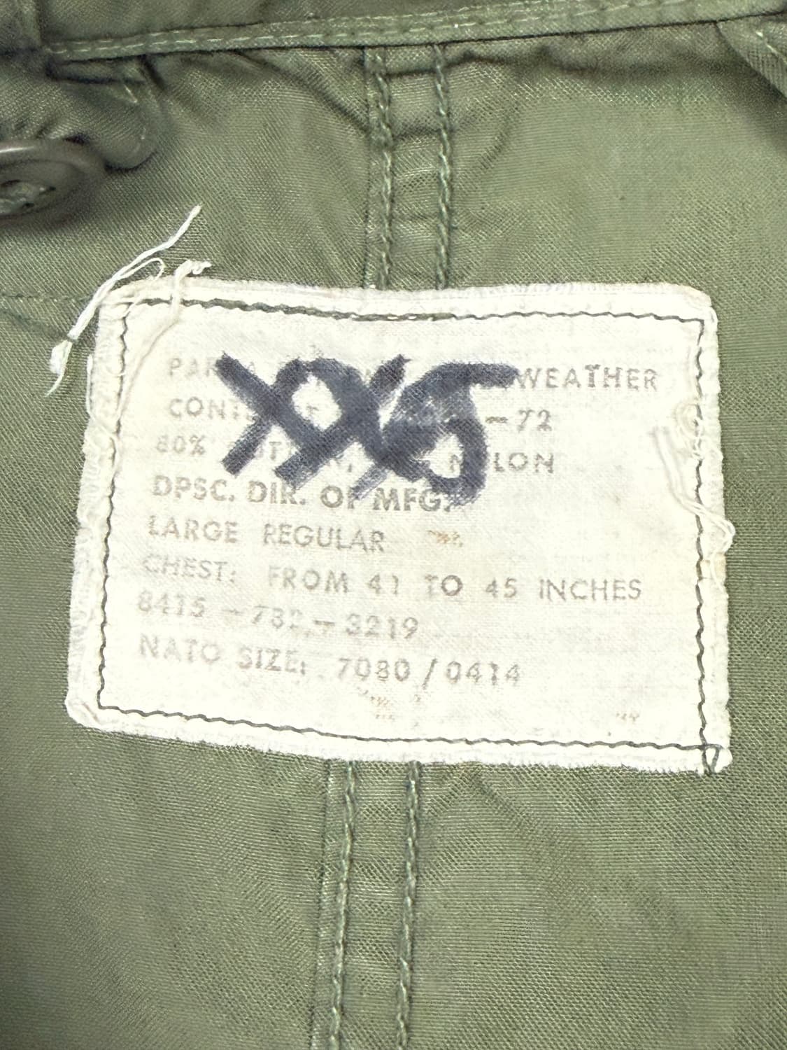 (105) US Army M65 피쉬테일 파카 개파카  상품이미지7