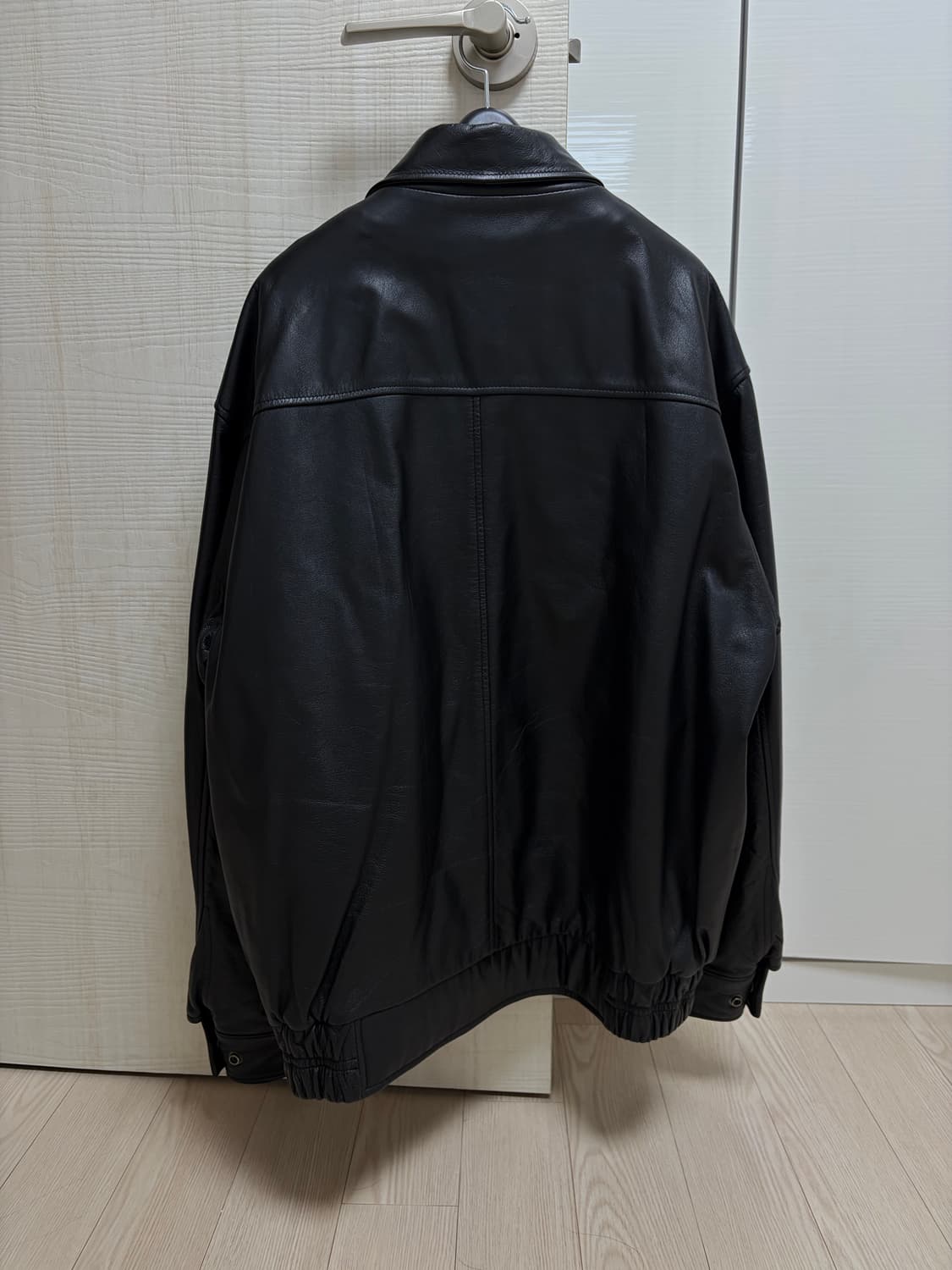 빈티지 소가죽 레더 자켓 상품이미지5