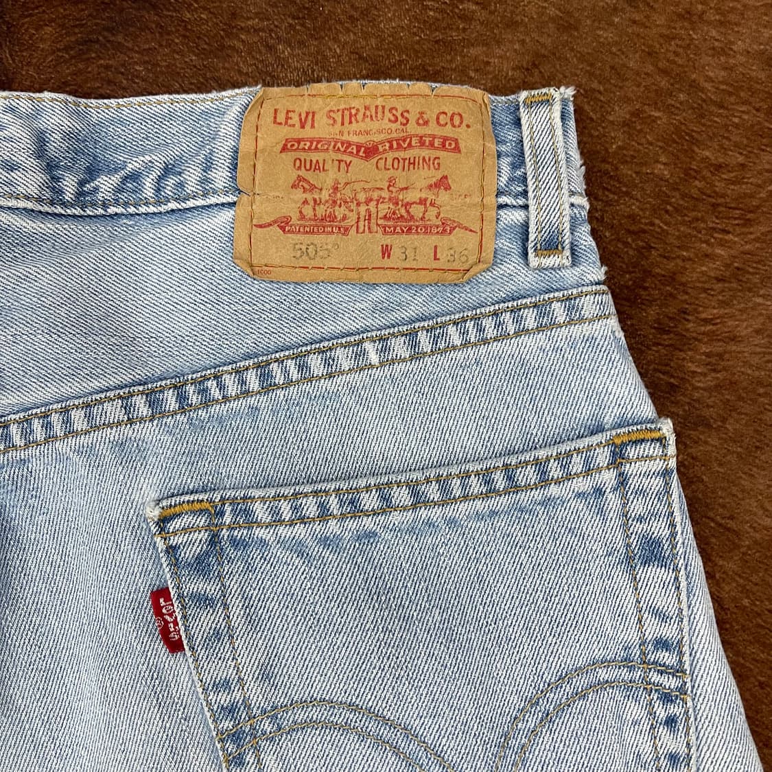  00's LEVI'S 505 W31l36 상품이미지8