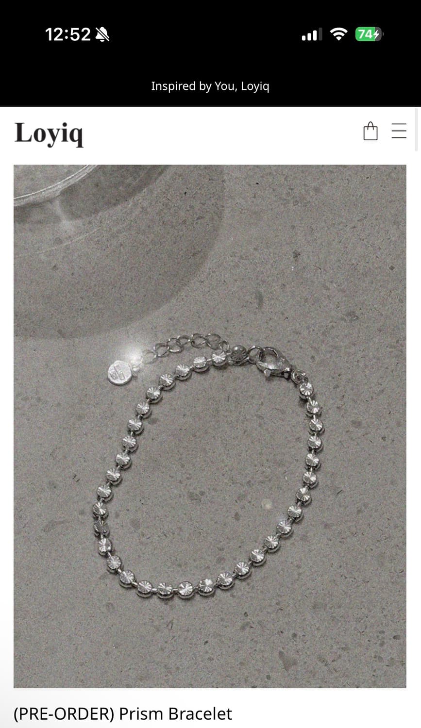 로이크 팔찌 loyiq prism bracelet 상품이미지1