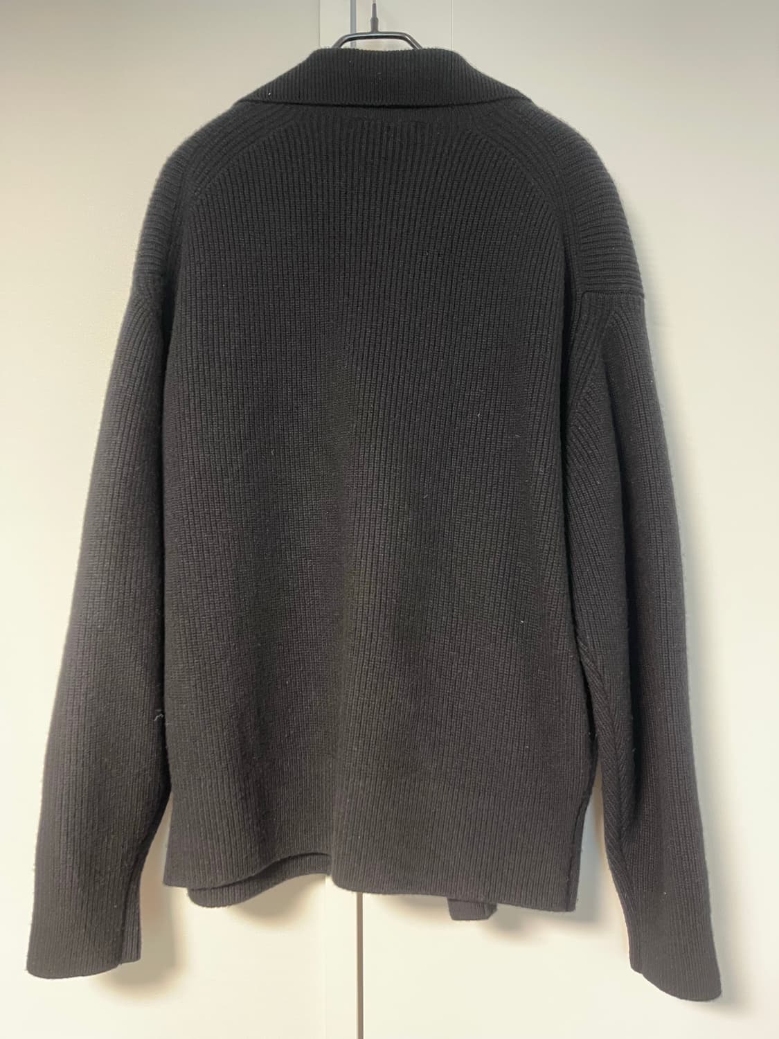 블랭크룸(Blankroom)블랙 캐시미어 니트 가디건 상품이미지7