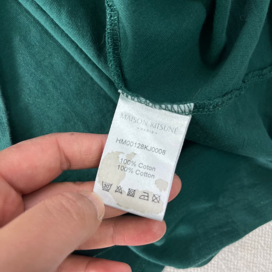 105 메종키츠네 올라잇 폭스패치 반팔 티셔츠 상품이미지6