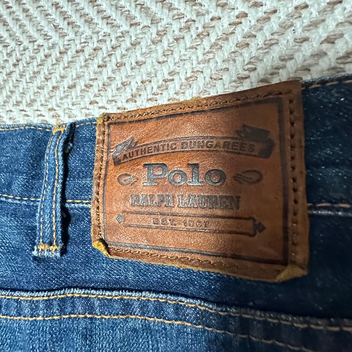 POLO RALPH LAUREN 00's usa made denim 상품이미지3