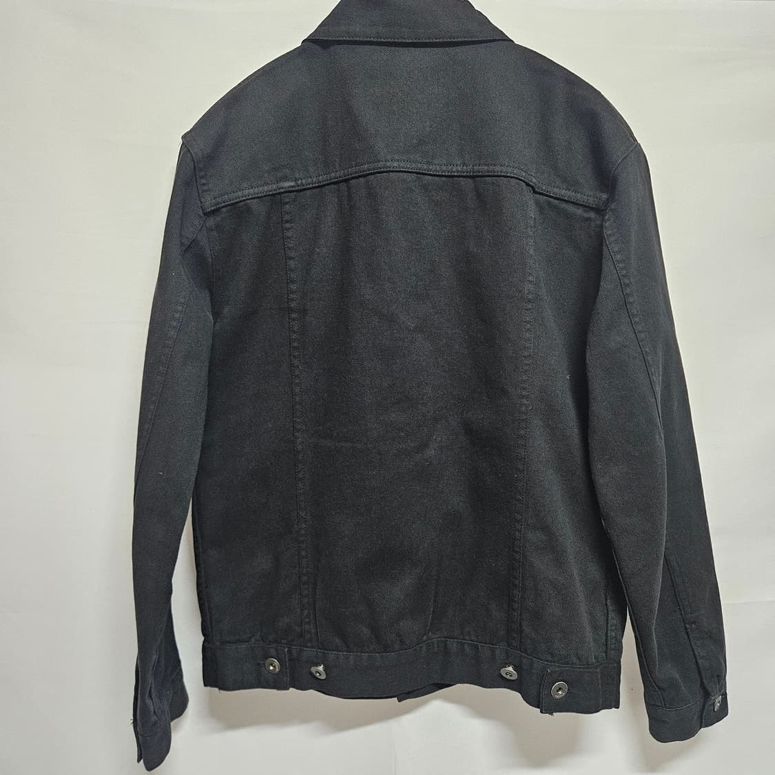 바스틱 블랙 데님 트러커 자켓 L 상품이미지5