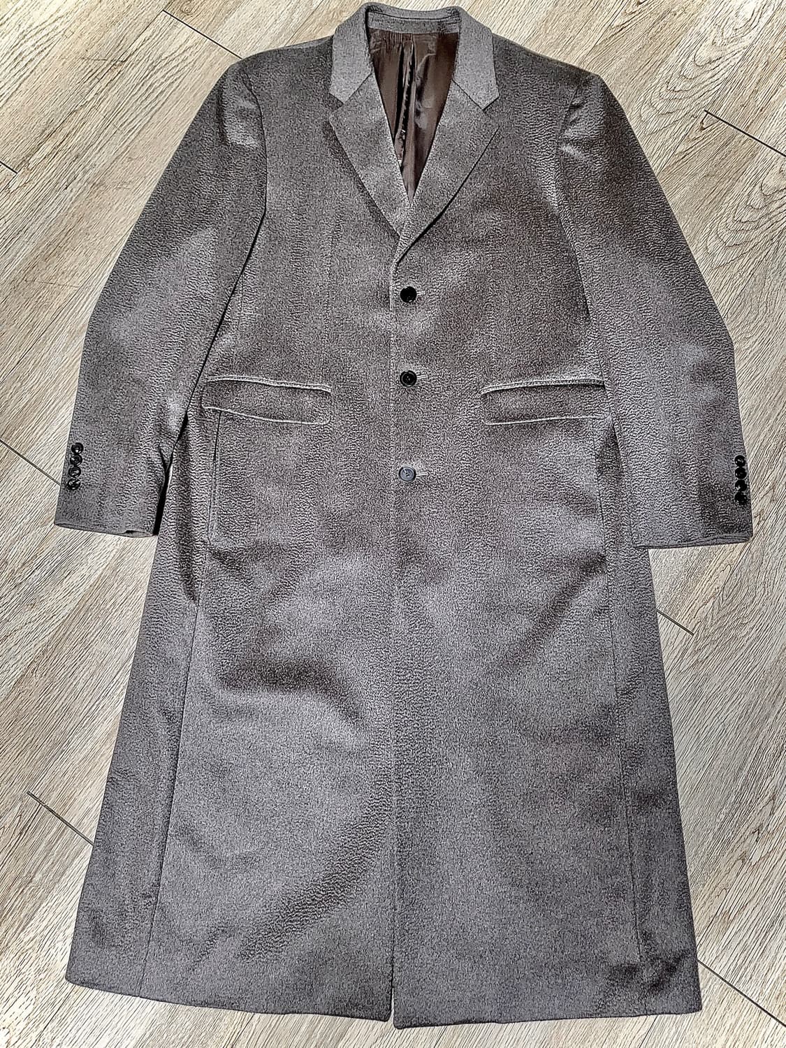 [52] 포커페이스 닥터 코트 오트밀 캐시미어 100% 상품이미지3