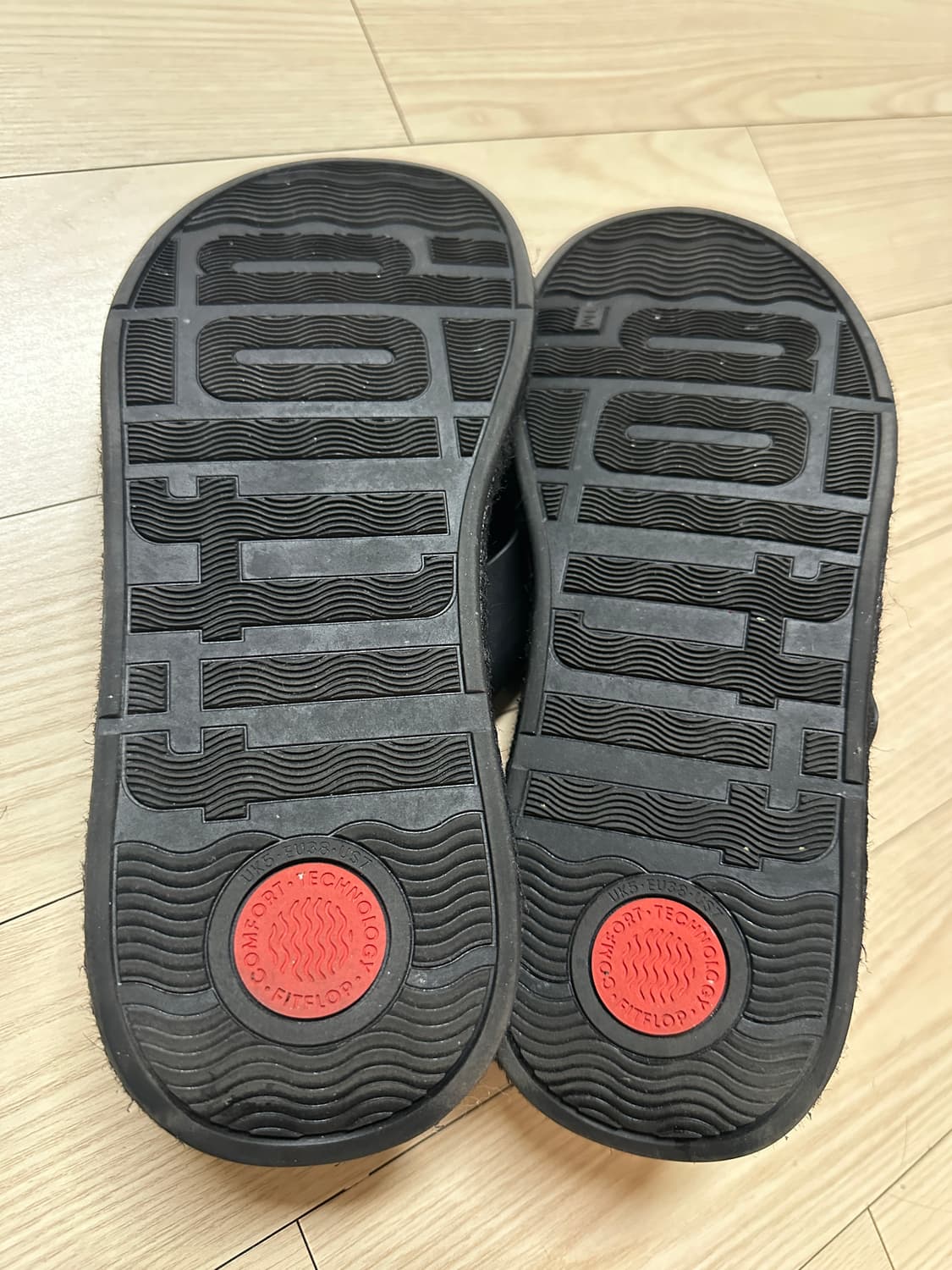 핏플랍 여성 블랙 플랫폼 샌들 245 상품이미지7