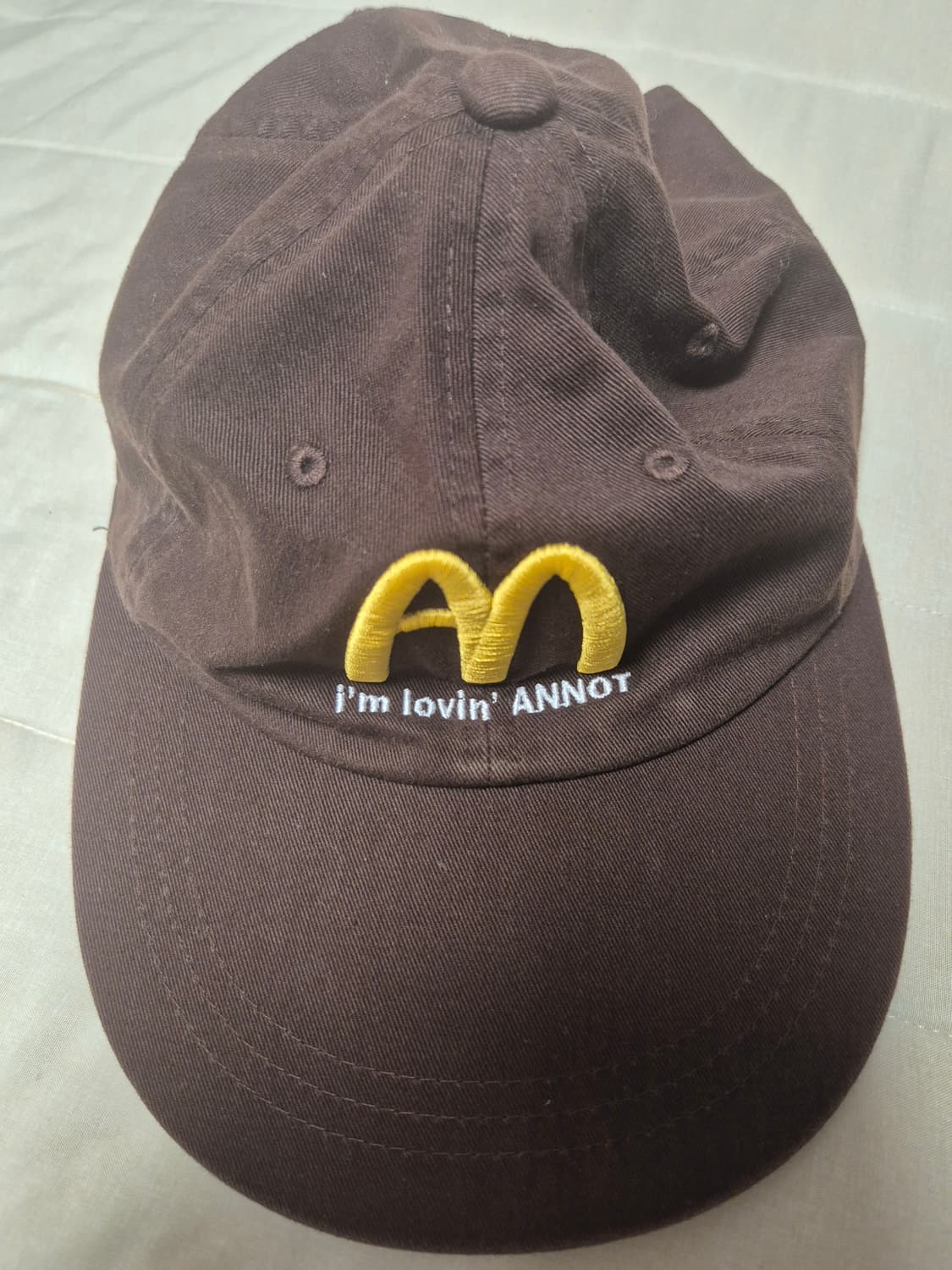 ANNOT 아노트 맥도날드 모자 브라운 상품이미지2