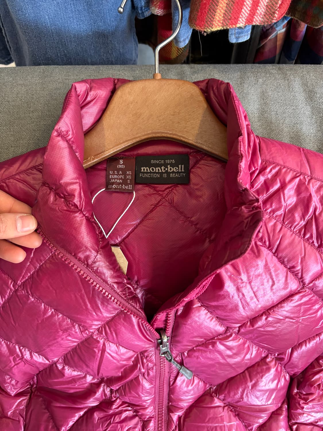 몽벨 경량패딩 상품이미지3