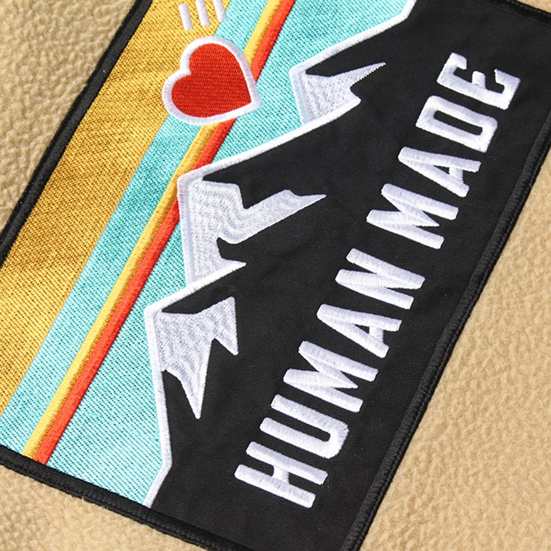 HUMAN MADE "Beige Fleece Jacket" 상품이미지3