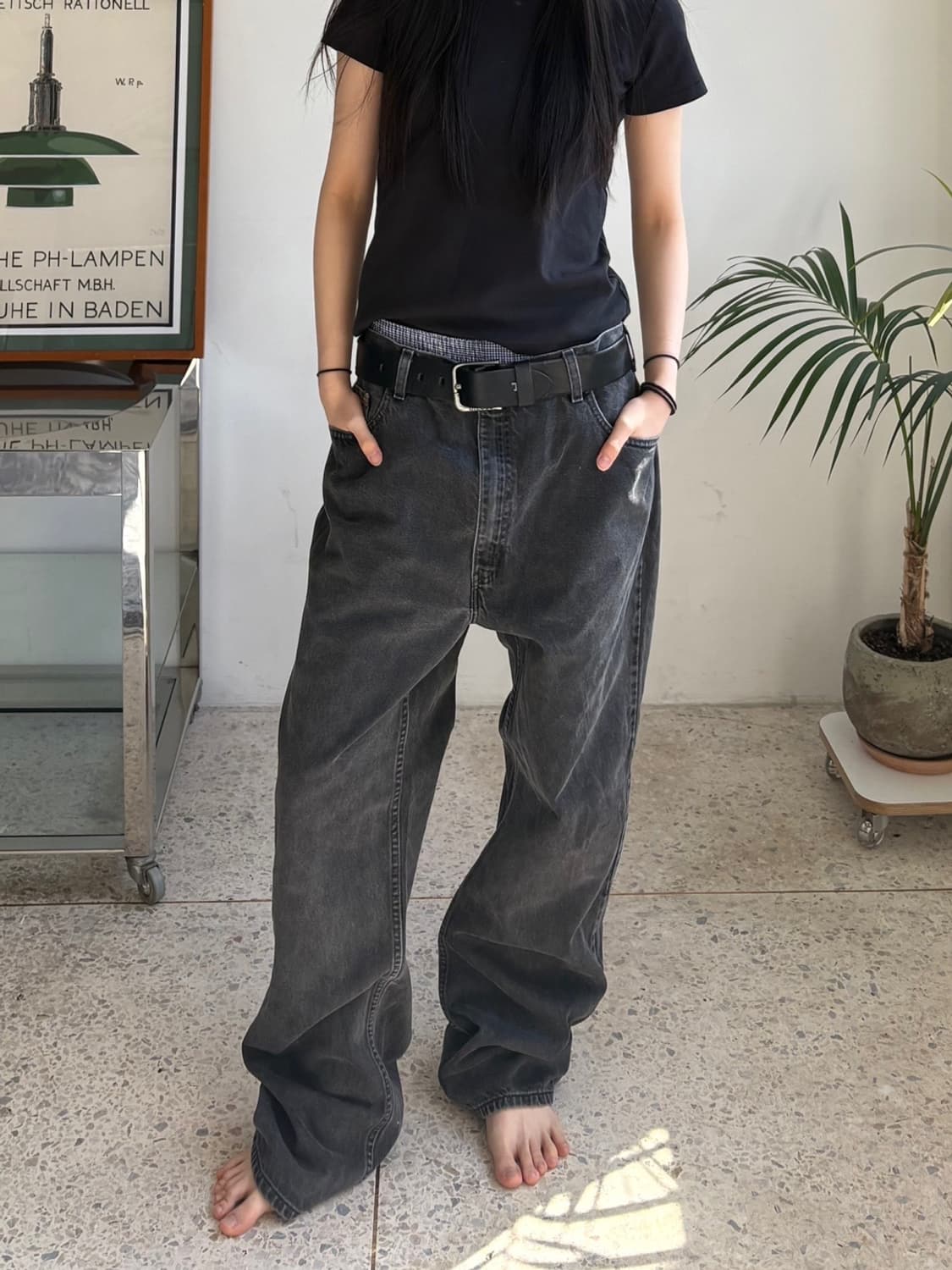 90‘s 리바이스 505 블랙 상품이미지2